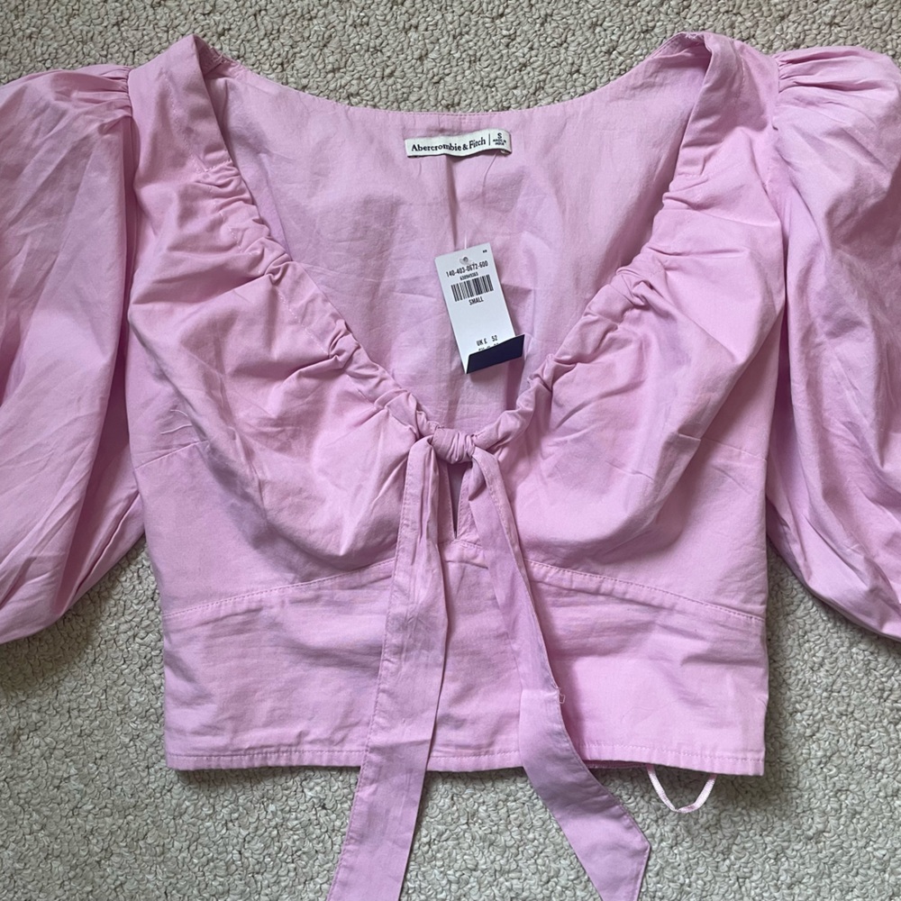 Abercrombie & Fitch Light Pink Blouse